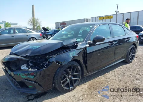 2022 Honda Civic Sport z USA, uszkodzony, nr VIN 2HGFE2F53NH567009